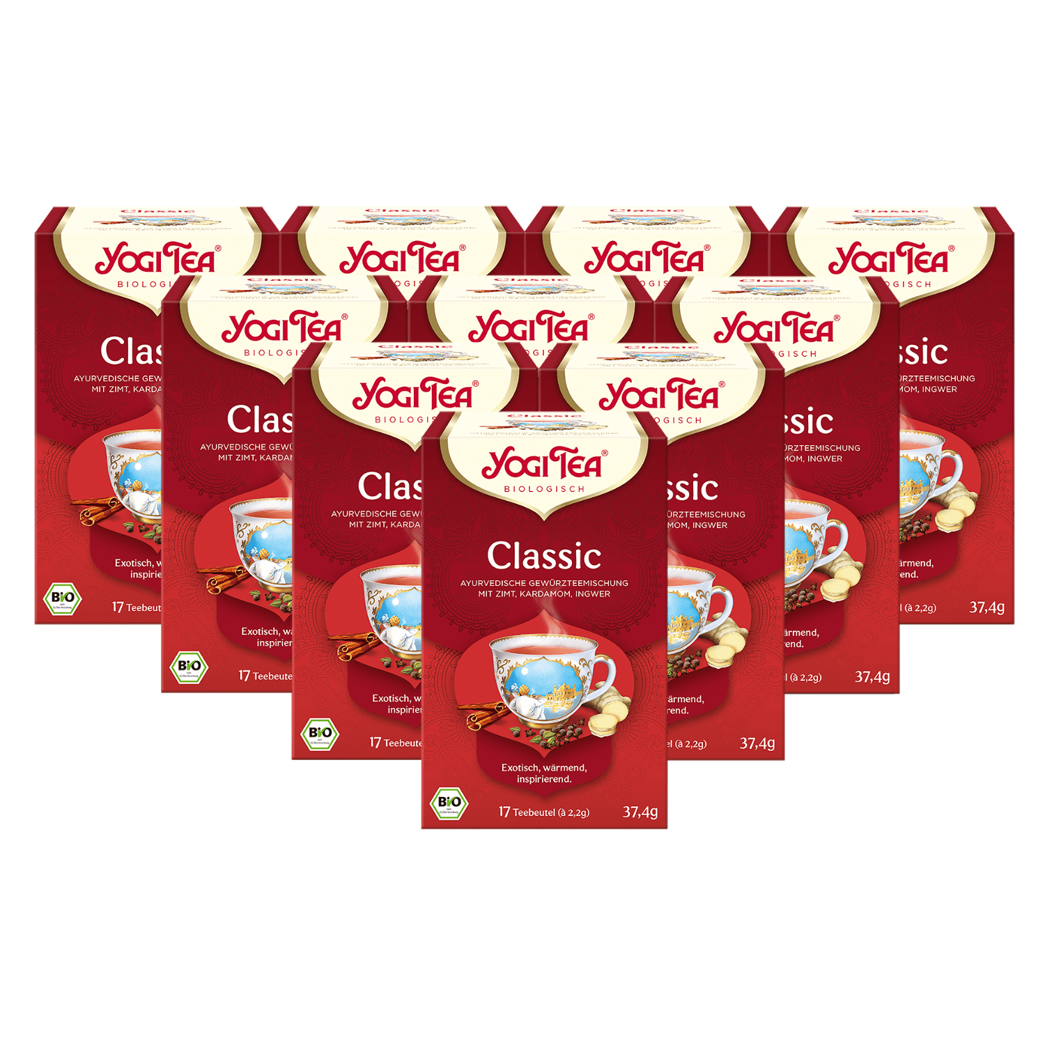 10 x BIO YOGI TEA Classic | 10 x 37,4g 