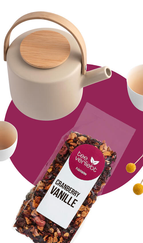 Früchtetee Cranberry Vanille | 1kg