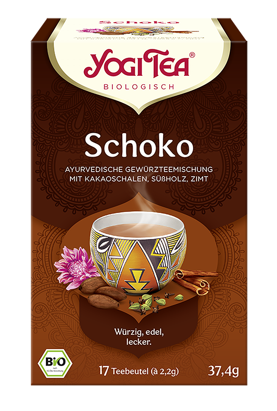 BIO YOGI TEA Schoko | 17 x 2,2g