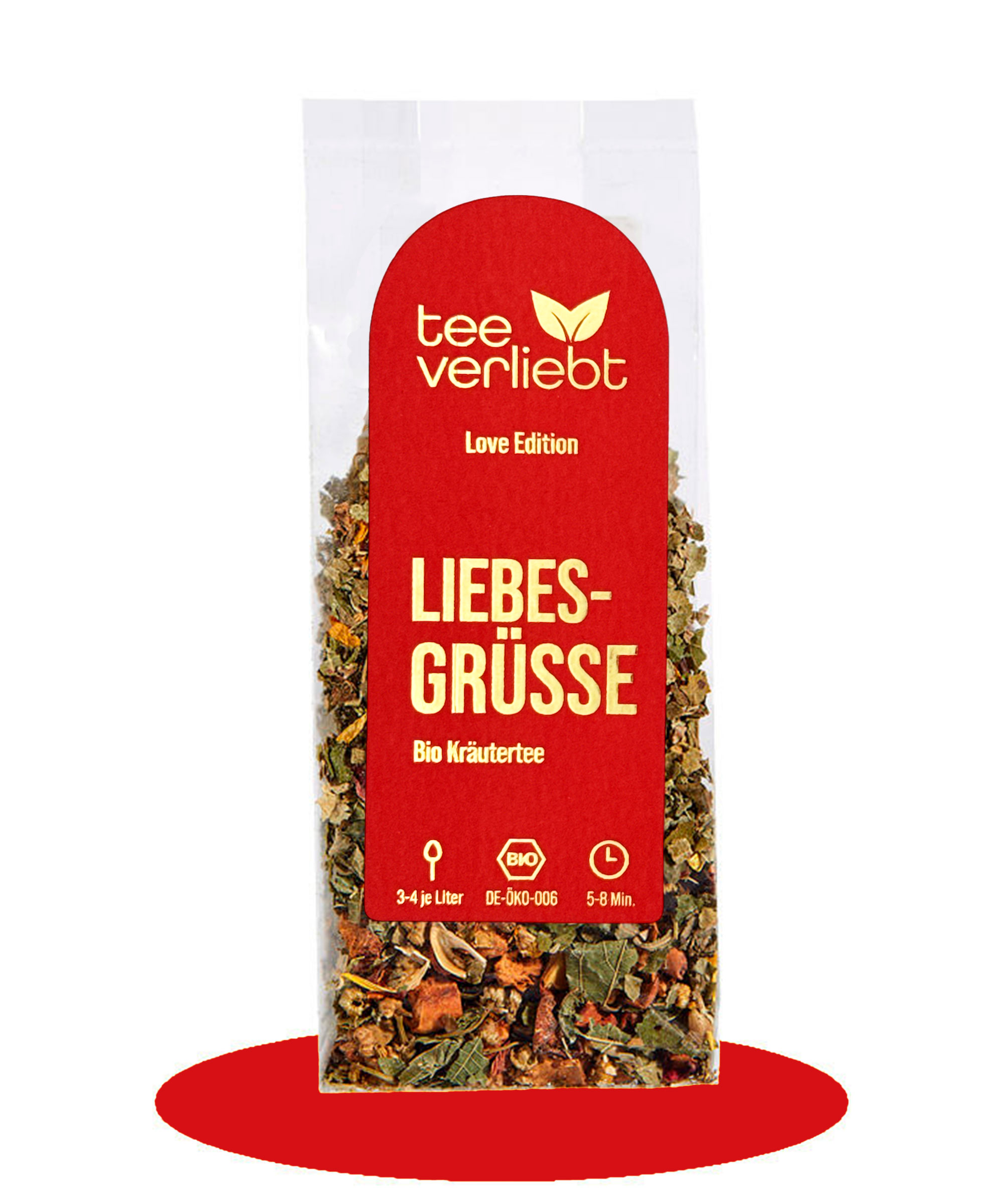 Liebesgrüsse | 50g Bio Kräutertee - Love Edition