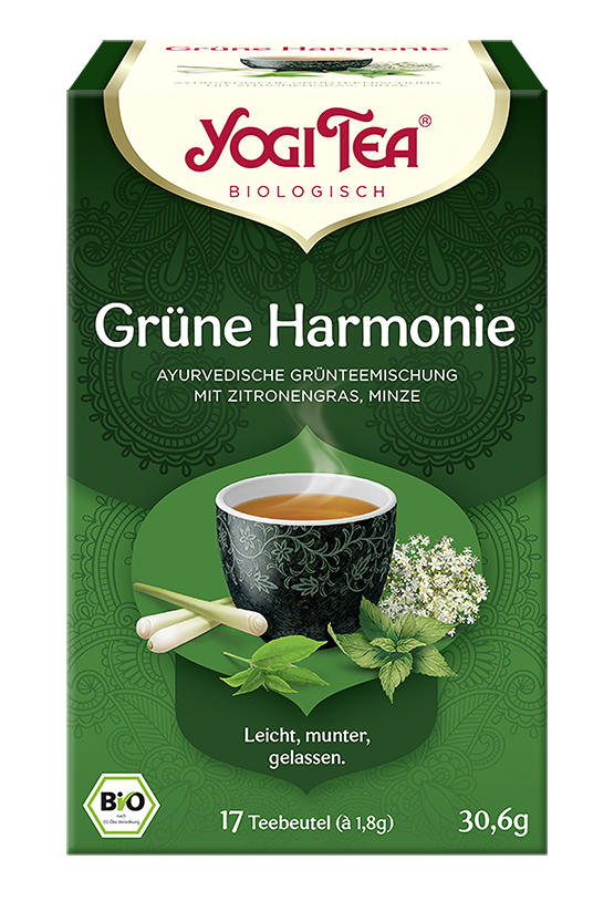 BIO YOGI TEA Grüne Harmonie | 17 x 1,8g 
