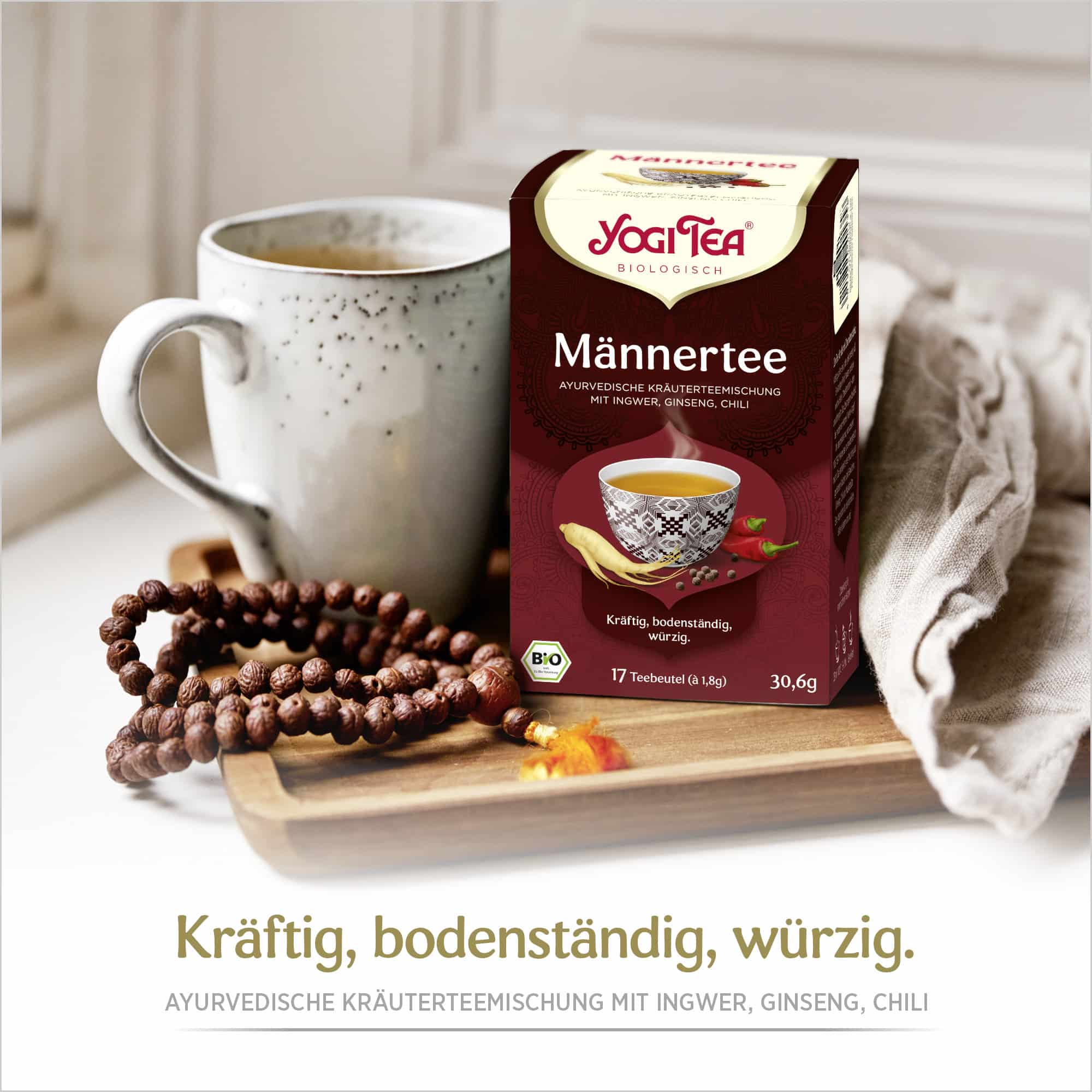 3 x BIO YOGI TEA Männertee | 3 x 30,6g 