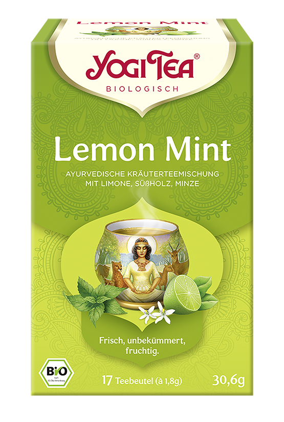 BIO YOGI TEA Lemon Mint | 17 x 1,8g