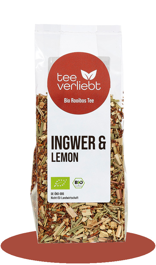 BIO Rooibostee Ingwer & Lemon | 90g 