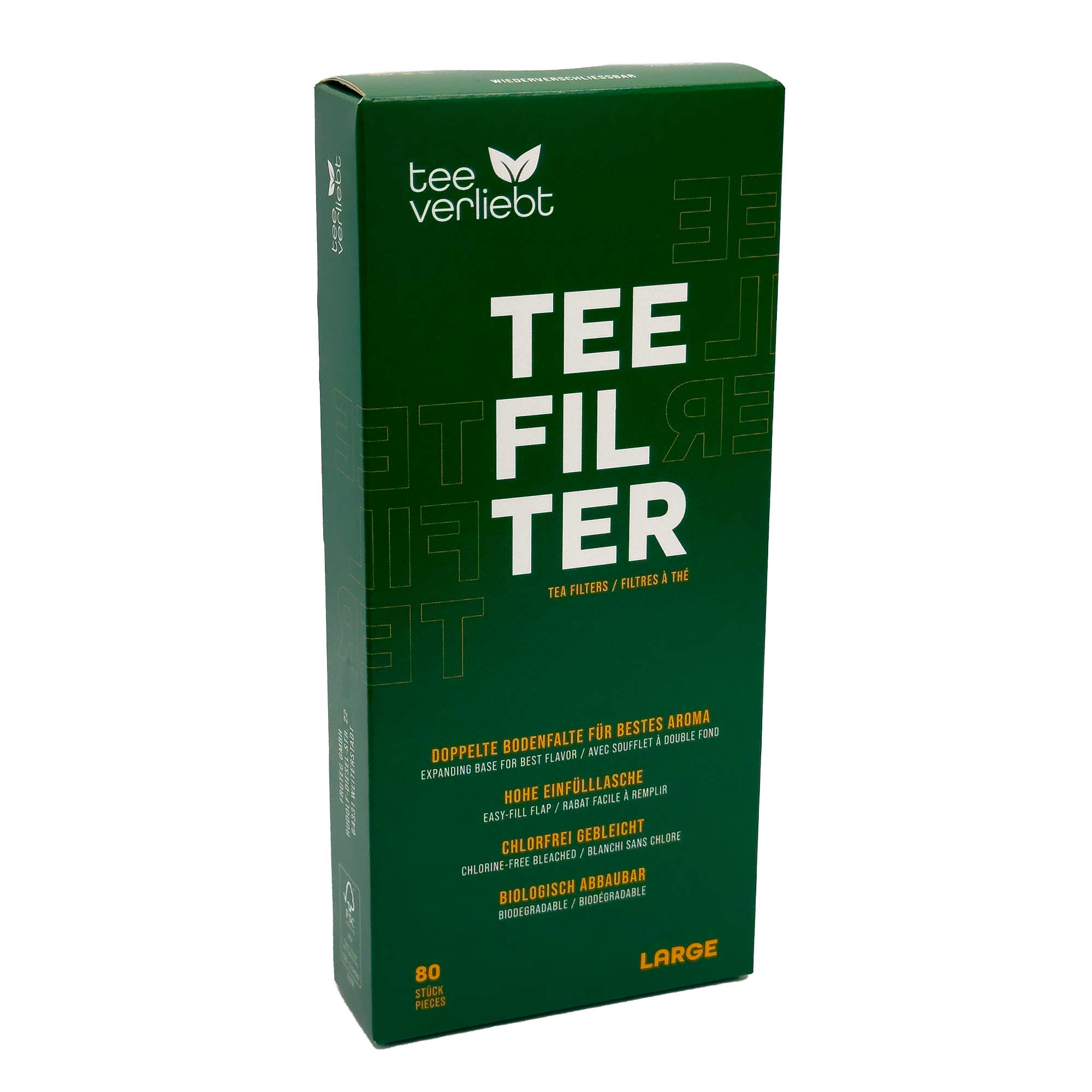 Teefilter 80er 