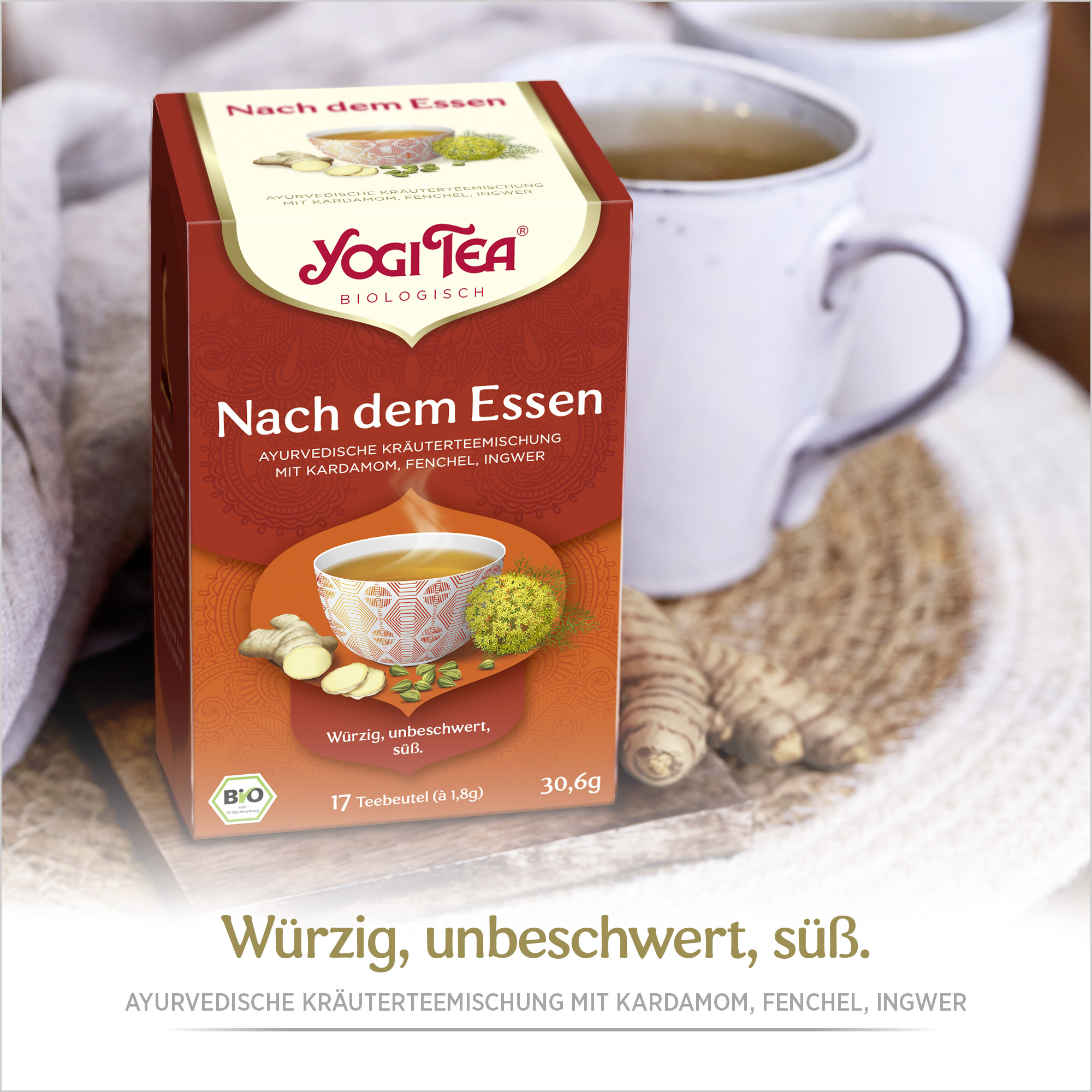 BIO YOGI TEA Nach dem Essen | 17 x 1,8g 