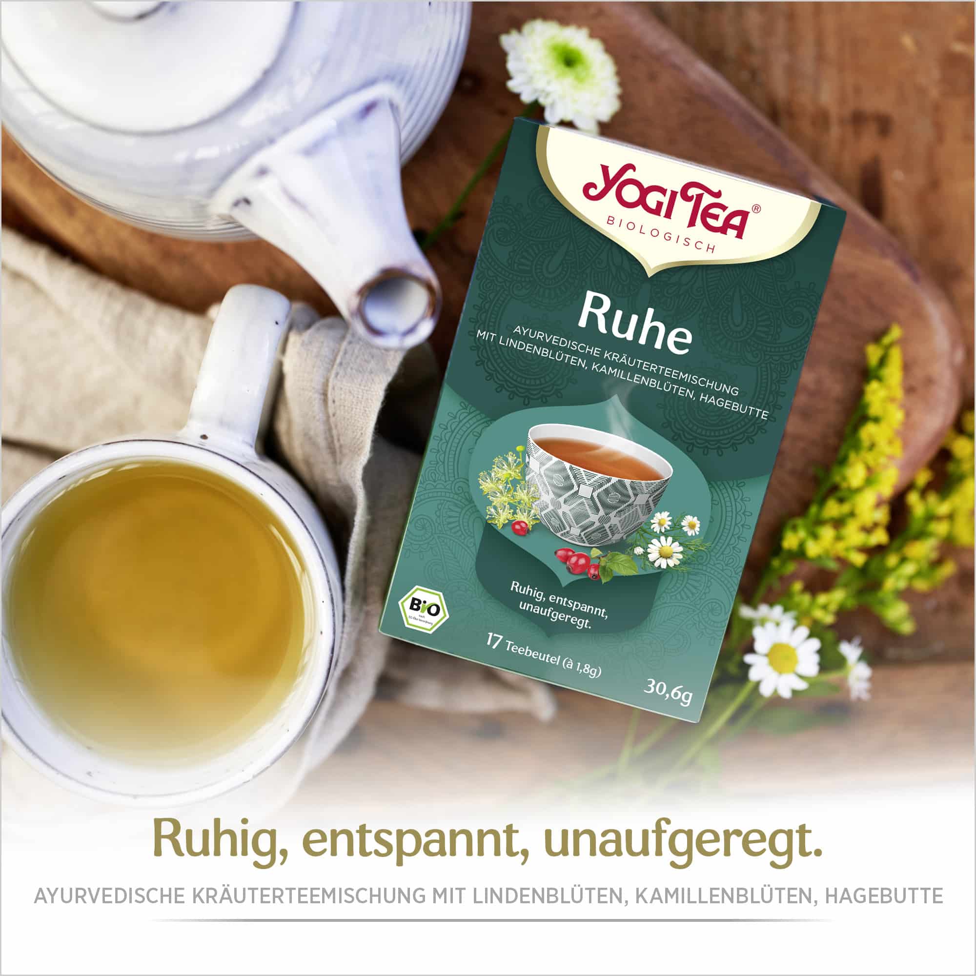 3 x BIO YOGI TEA Ruhe | 3 x 30,6g