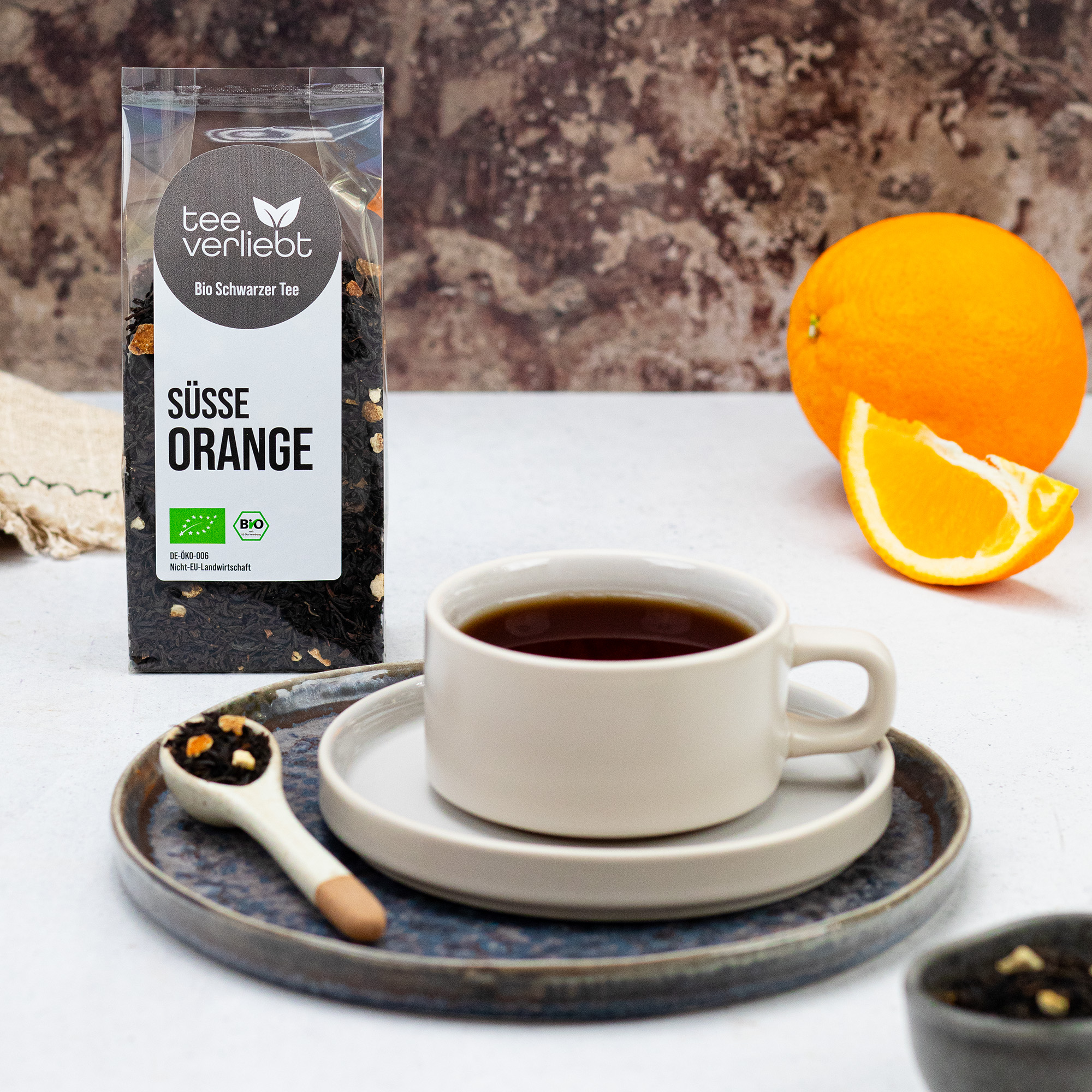 BIO Süße Orange Schwarztee Mischung | 100g