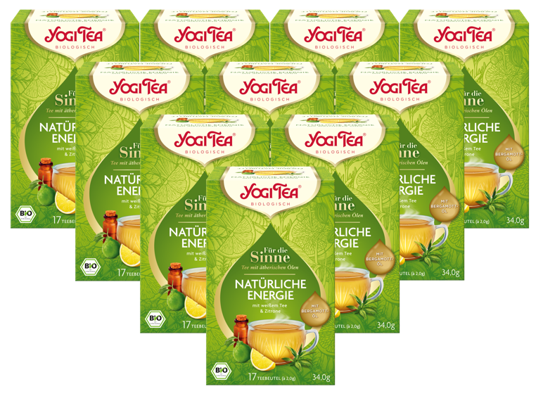 10 x BIO YOGI TEA FTS Natürliche Energie | 10x34g 