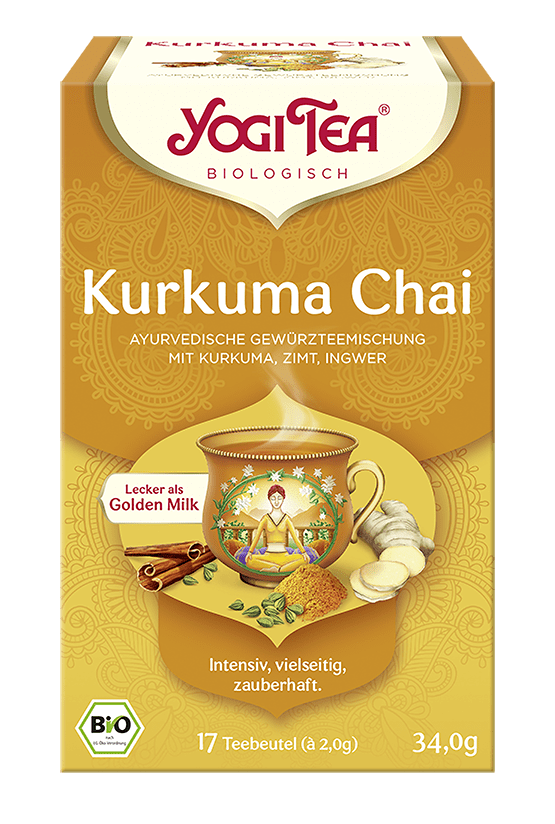 BIO YOGI TEA Kurkuma Chai | 17 x 2g