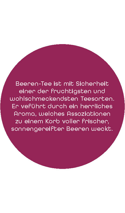BIO SariTee BeerenGenuss | 80 g 