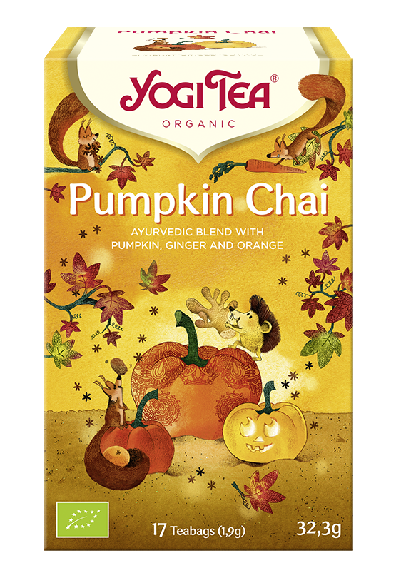 BIO YOGI TEA Pumpkin Chai | 17 x 1,9g