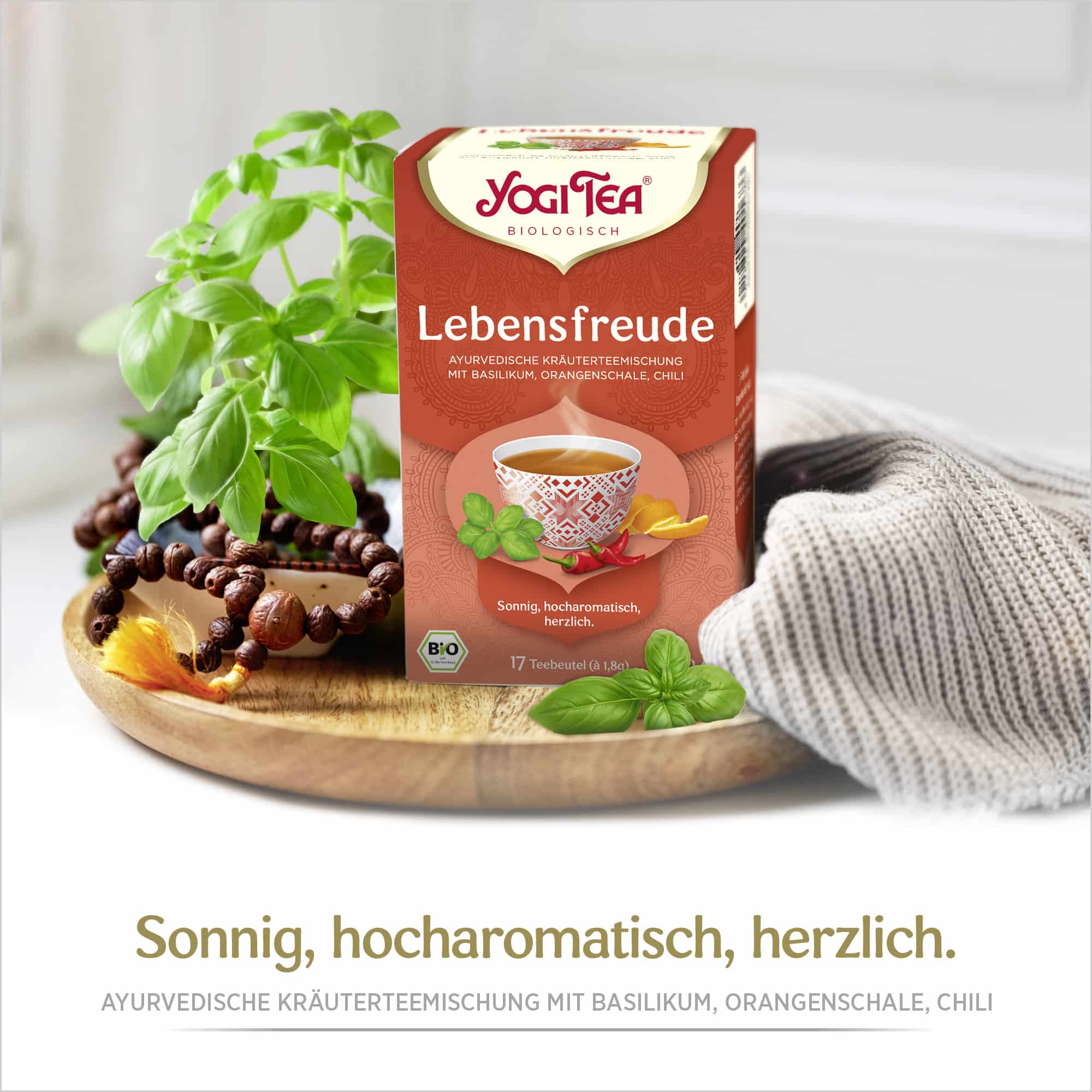 10 x BIO YOGI TEA Lebensfreude  | 10 x 30,6g