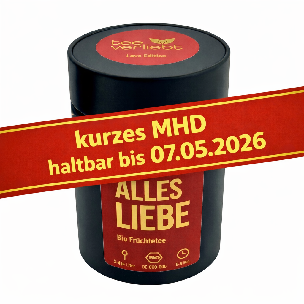 Alles Liebe Geschenkdose | 80g Bio Früchtetee - Love Edition