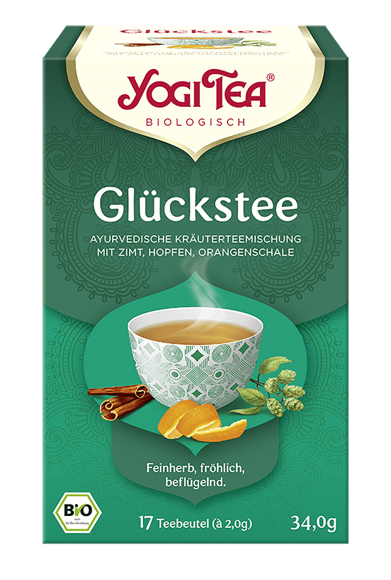 BIO YOGI TEA Glücks Tee | 17 x 2g