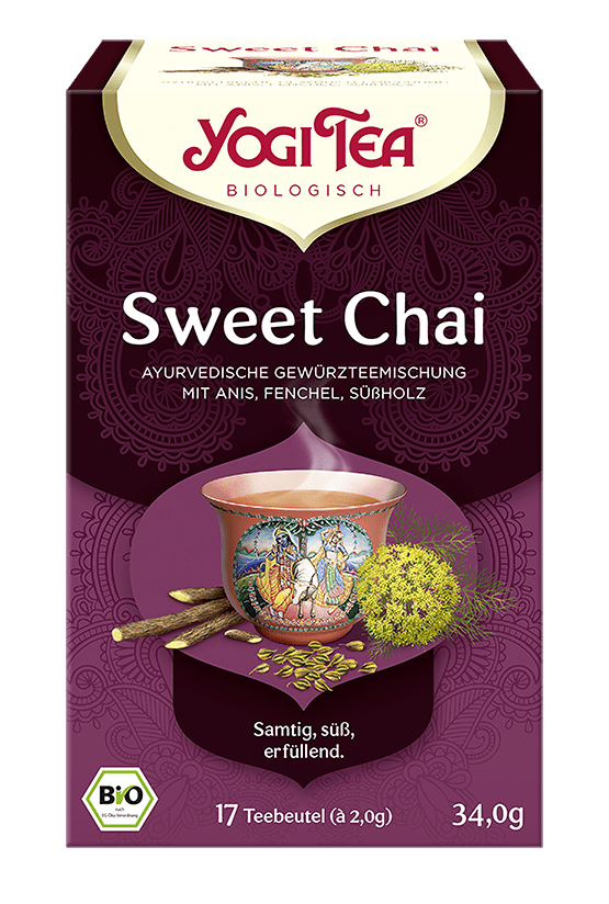BIO YOGI TEA Sweet Chai | 17 x 2g