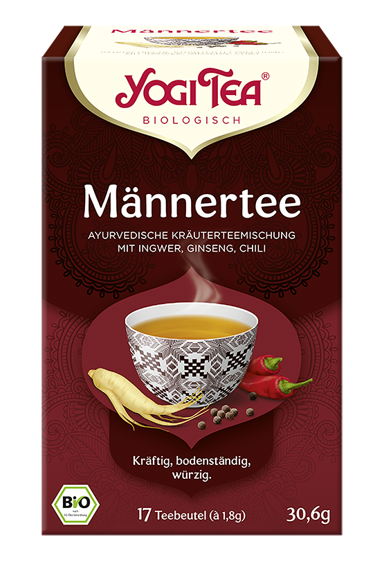 BIO YOGI TEA Männertee | 17 x 1,8g