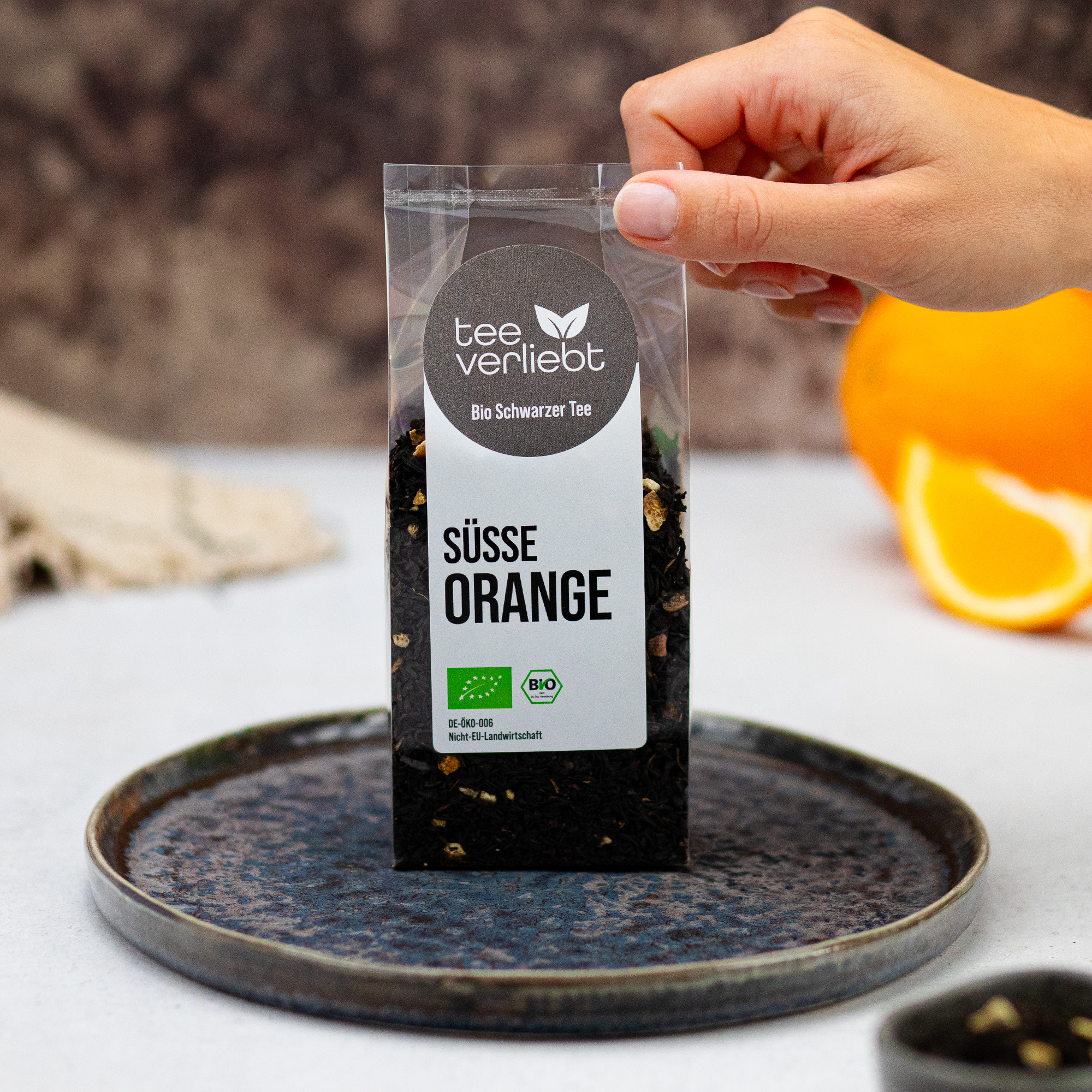 BIO Süße Orange Schwarztee Mischung | 100g