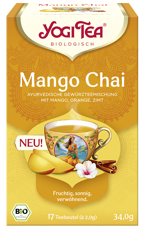 YOGI TEA Mango Chai BIO | 17 x 2g
