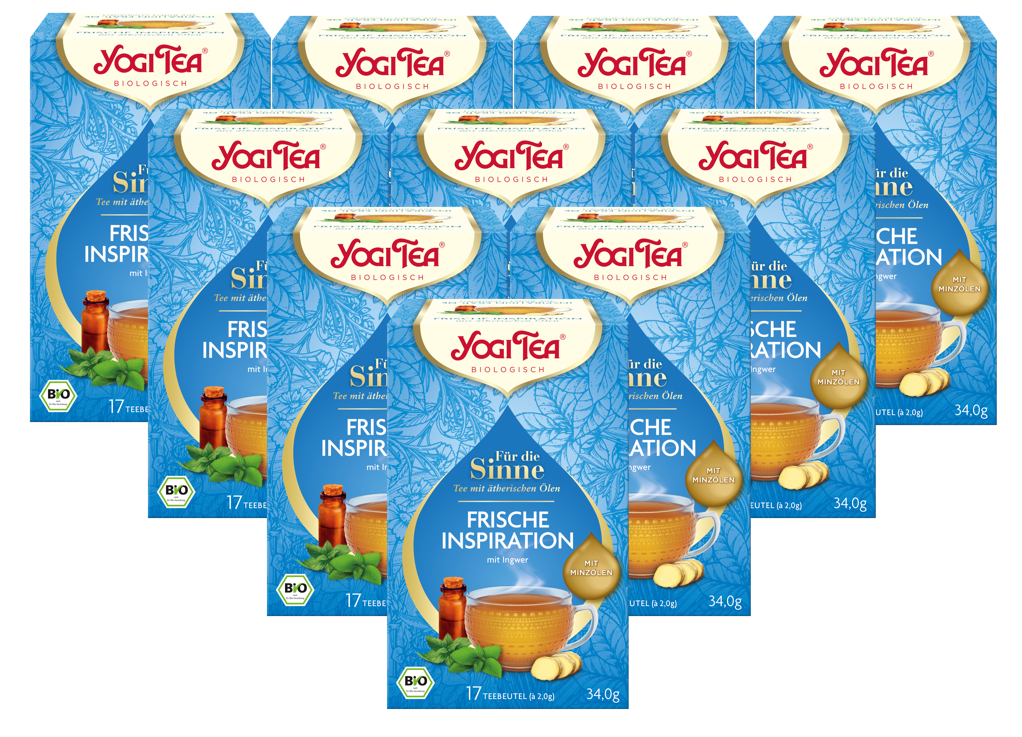 10 x BIO YOGI TEA FTS Frische Inspiration | 10x34g 