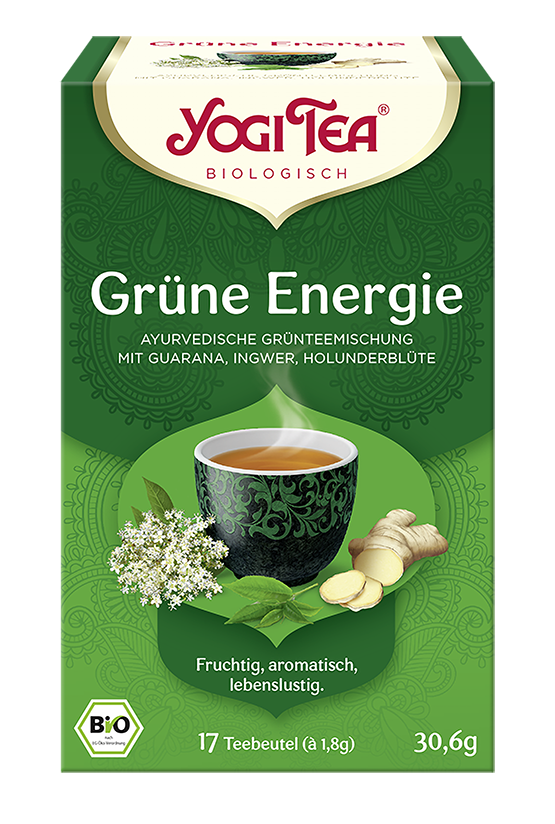 BIO YOGI TEA Grüne Energie | 17 x 1,8g
