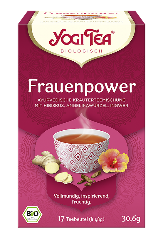 BIO YOGI TEA Frauenpower | 17 x 1,8g