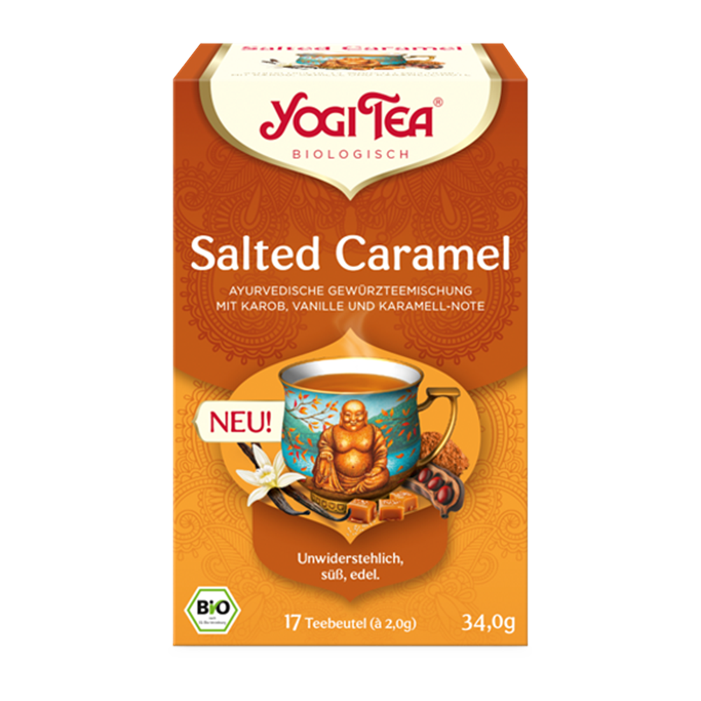 YOGI TEA Salted Caramel BIO | 17 x 2g