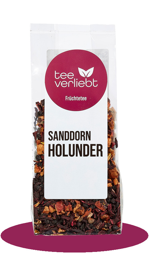 Früchtetee Sanddorn Holunder | 100g 