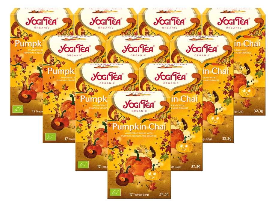 10 x BIO YOGI TEA Pumpkin Chai | 10 x 32,3g