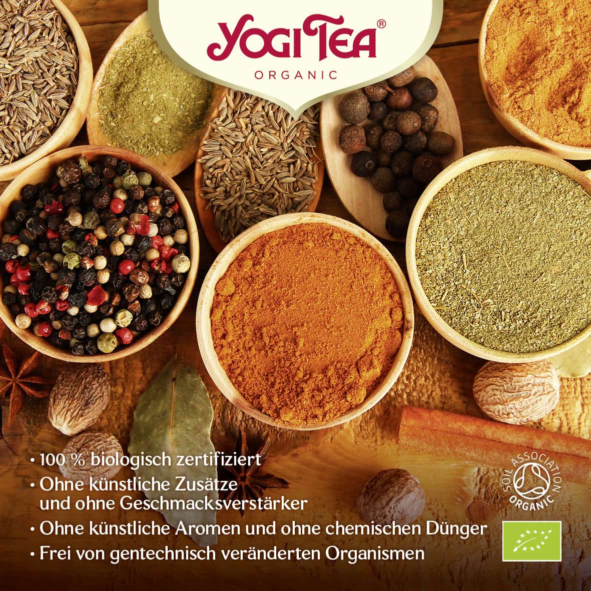 10 x BIO YOGI TEA Maca Chai | 10 x 35,7g 