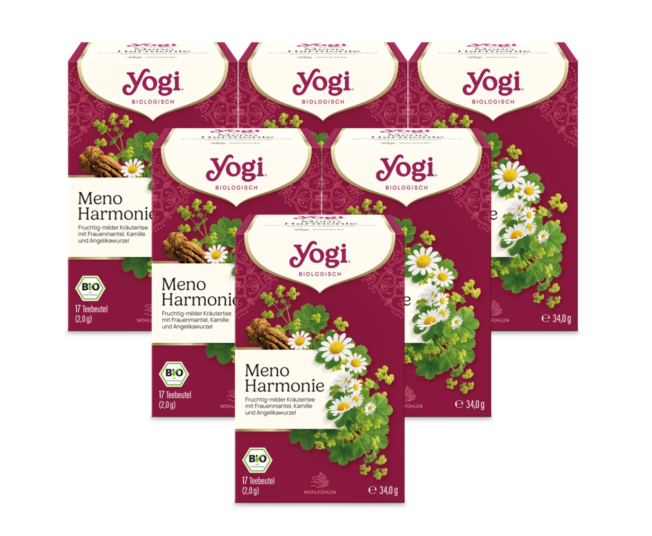 6x YOGI TEA Meno Harmonie BIO | 6x34g