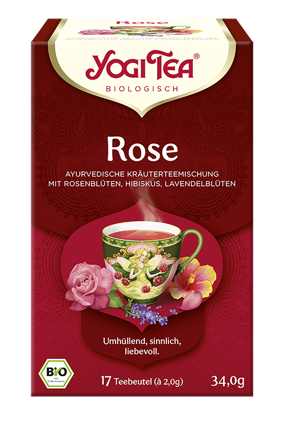 BIO YOGI TEA Rose | 17 x  2,0g