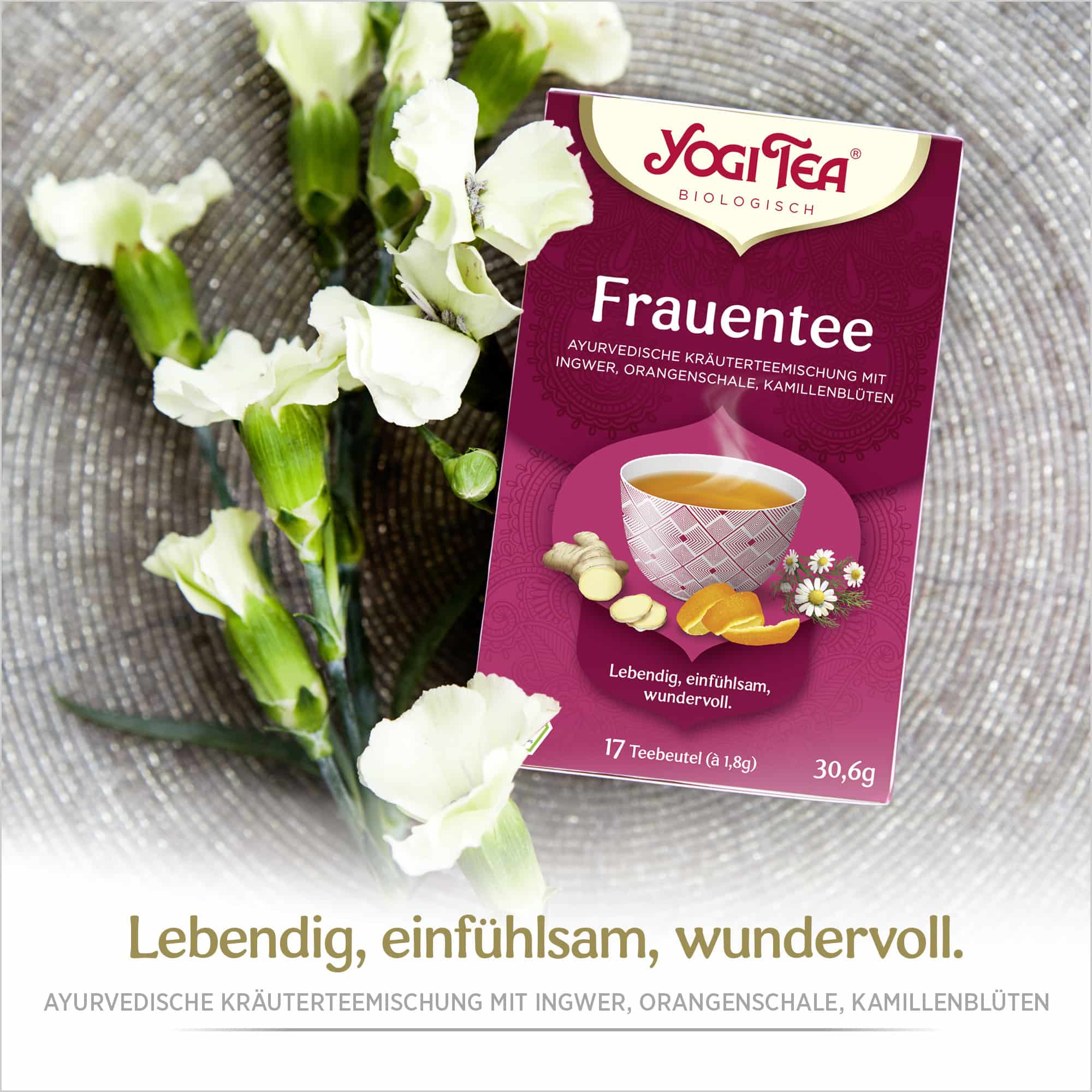 3 x BIO YOGI TEA Frauentee | 3 x 30,6g