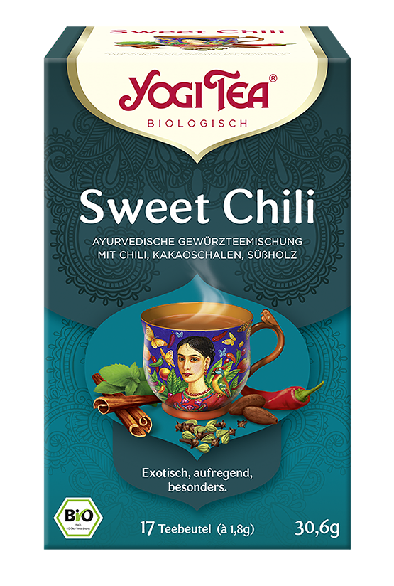 BIO YOGI TEA Sweet Chili | 17 x 1,8g