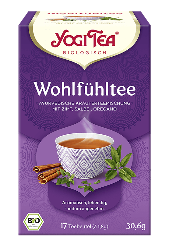 BIO YOGI TEA Wohlfühltee | 17 x 1,8g