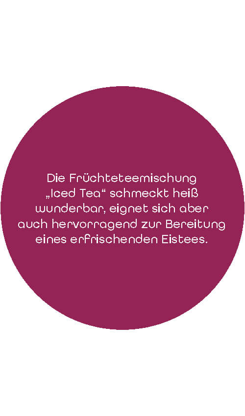 Früchtetee Iced Tea | 1kg 