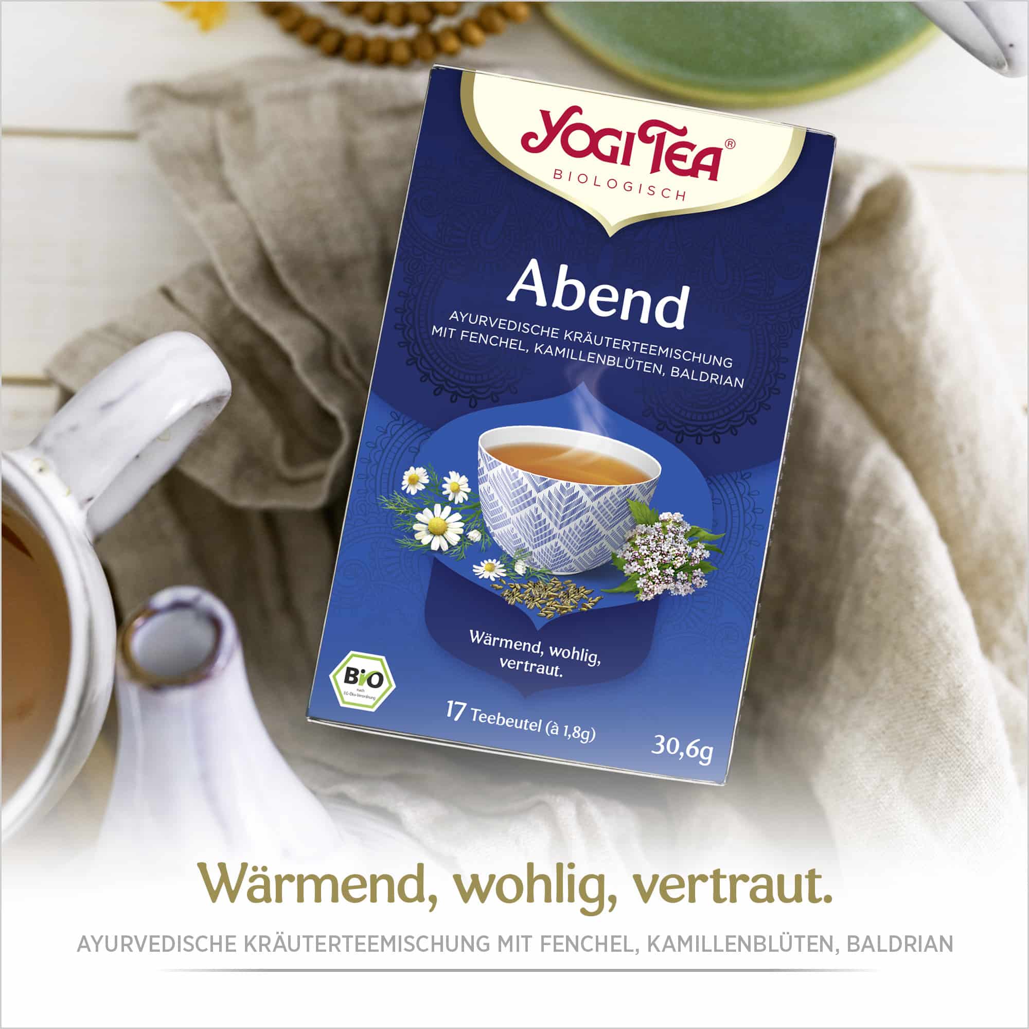 3 x BIO YOGI TEA Abend | 3 x 30,6g