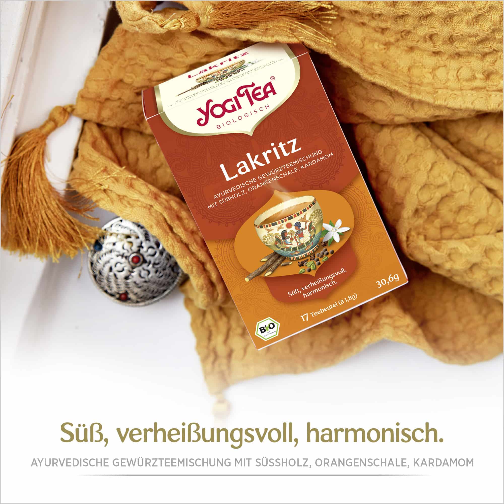 BIO YOGI TEA Lakritz | 17 x 1,8g