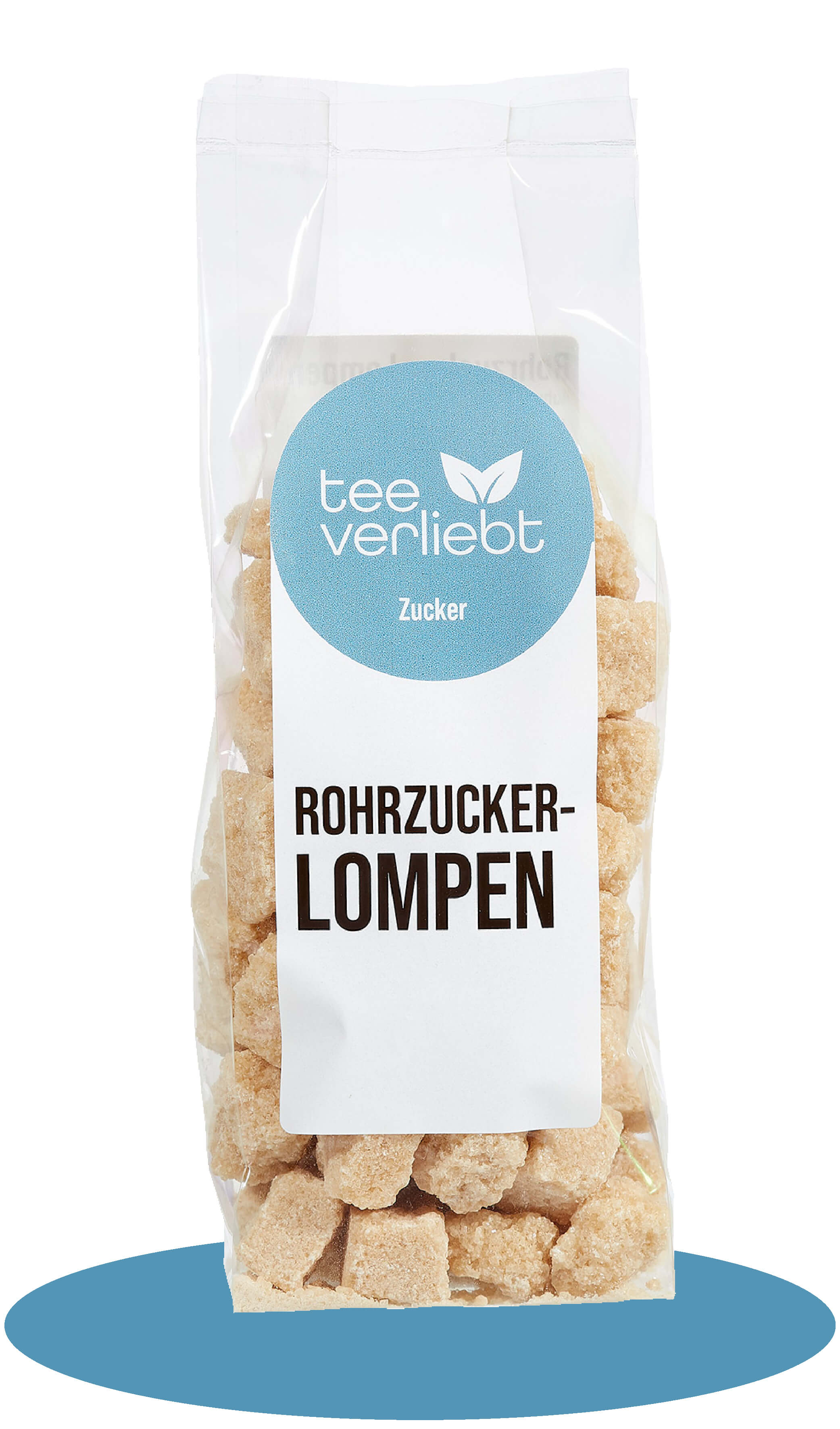 5 x Zucker-Lompen | Rohrzucker | 5 x 250 g 