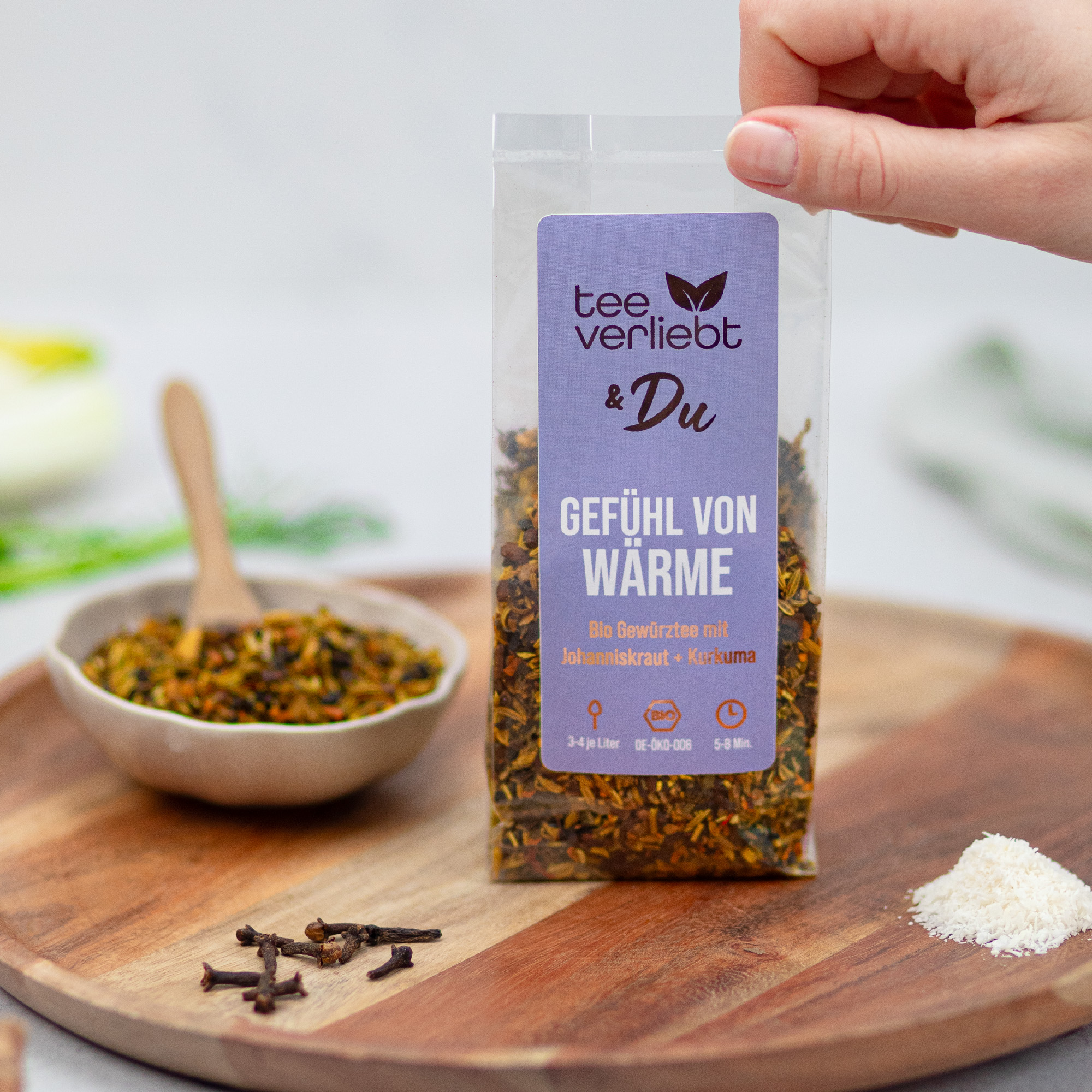 BIO Gewürztee Gefühl von Wärme 140g