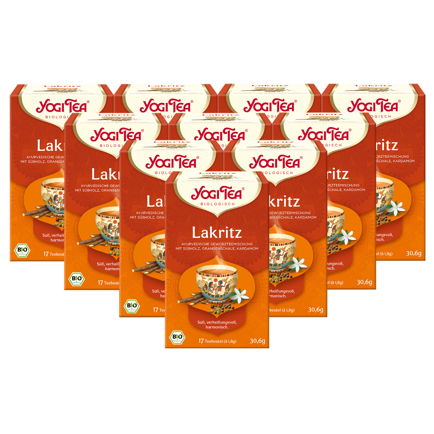 10 x BIO YOGI TEA Lakritz | 10 x 30,6g 