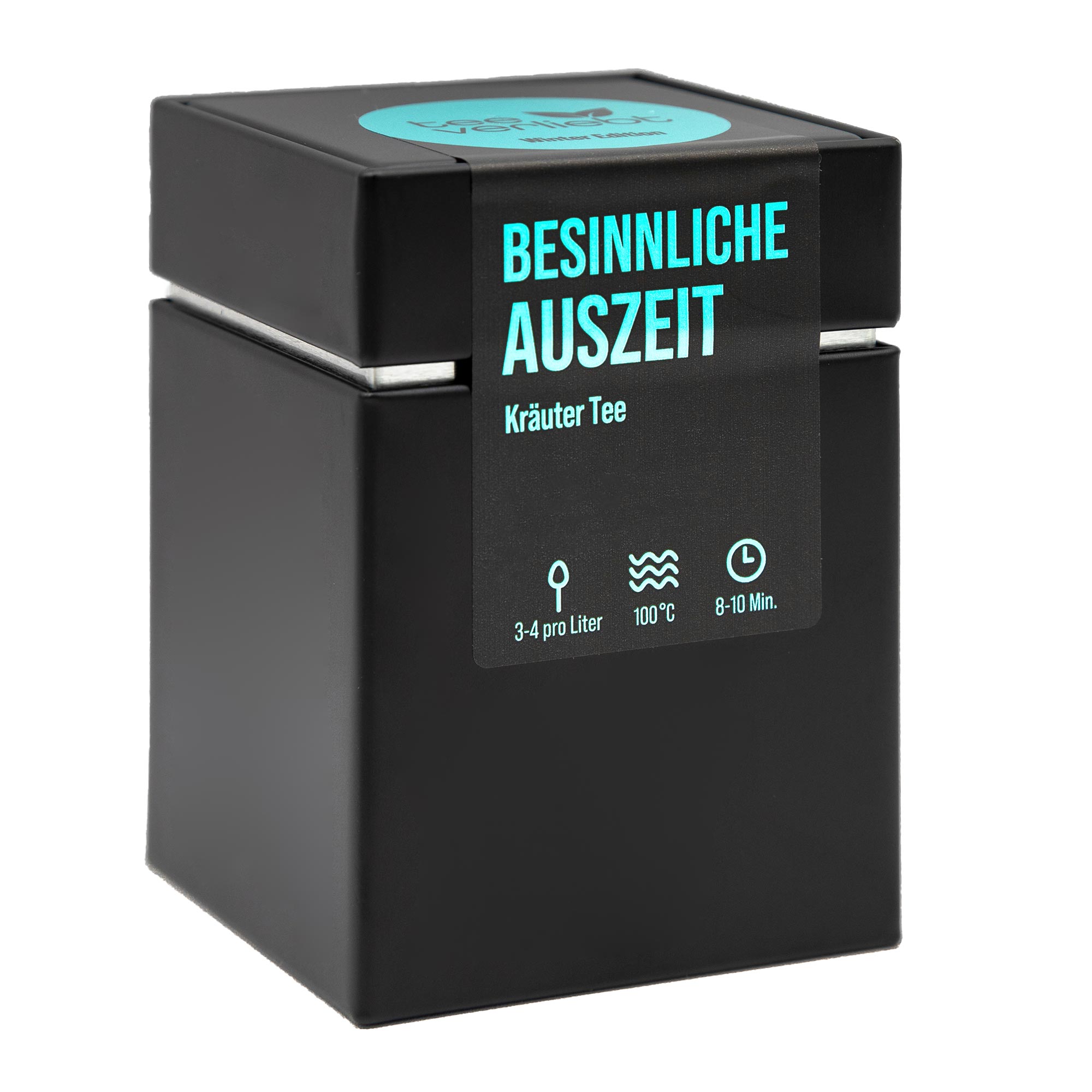 Besinnliche Auszeit Geschenkdose | 70g Kräutertee - Winter Edition