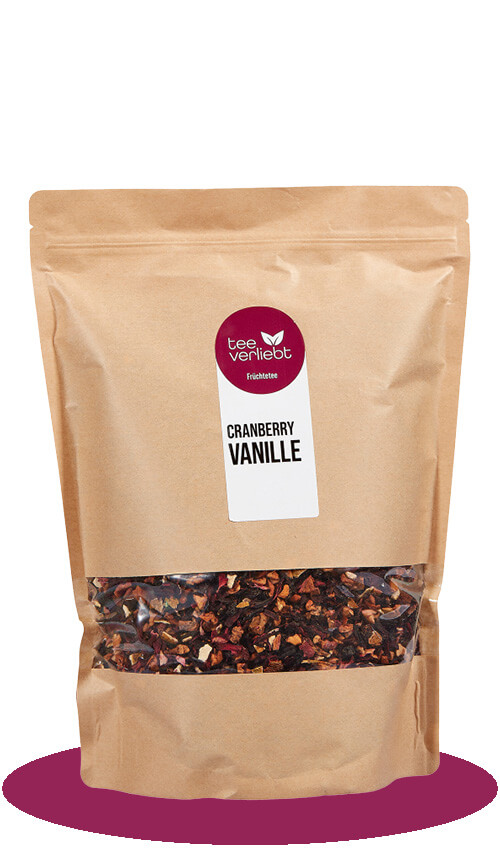 Früchtetee Cranberry Vanille | 1kg