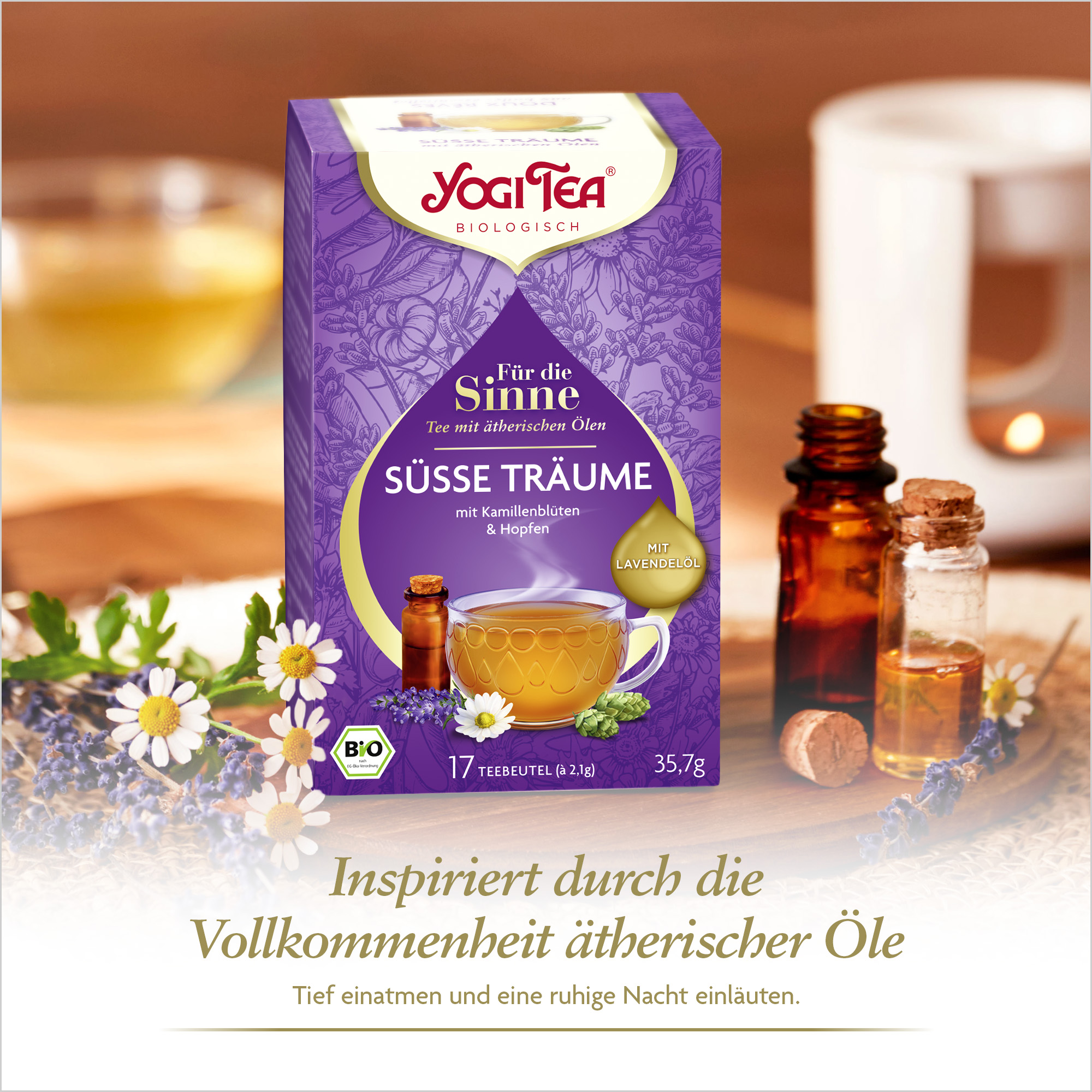 BIO YOGI TEA FTS Süsse Träume | 35,7g