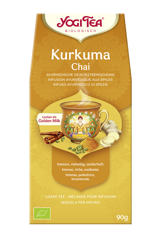 BIO YOGI TEA Kurkuma Chai | 90 g lose 