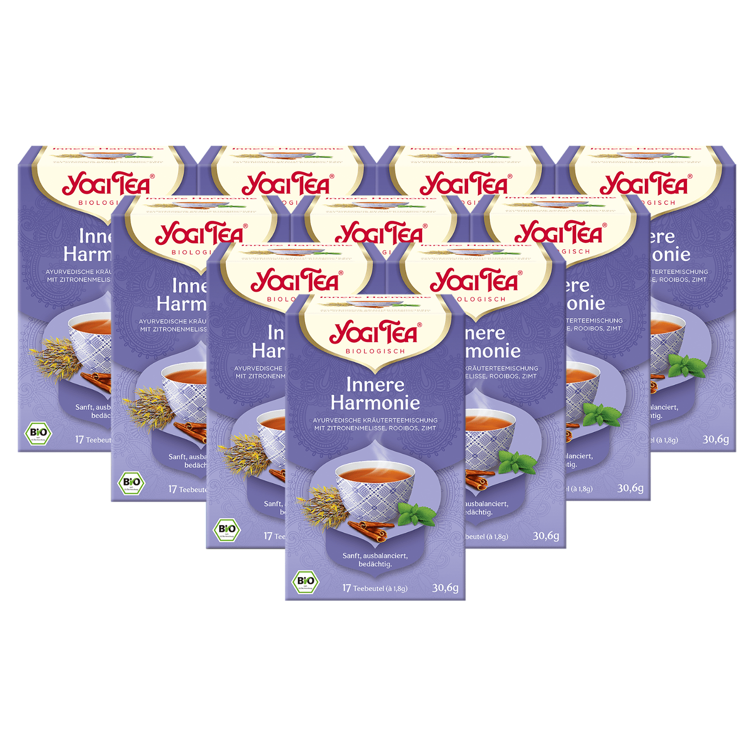 10 x BIO YOGI TEA Innere Harmonie | 10 x 30,6g