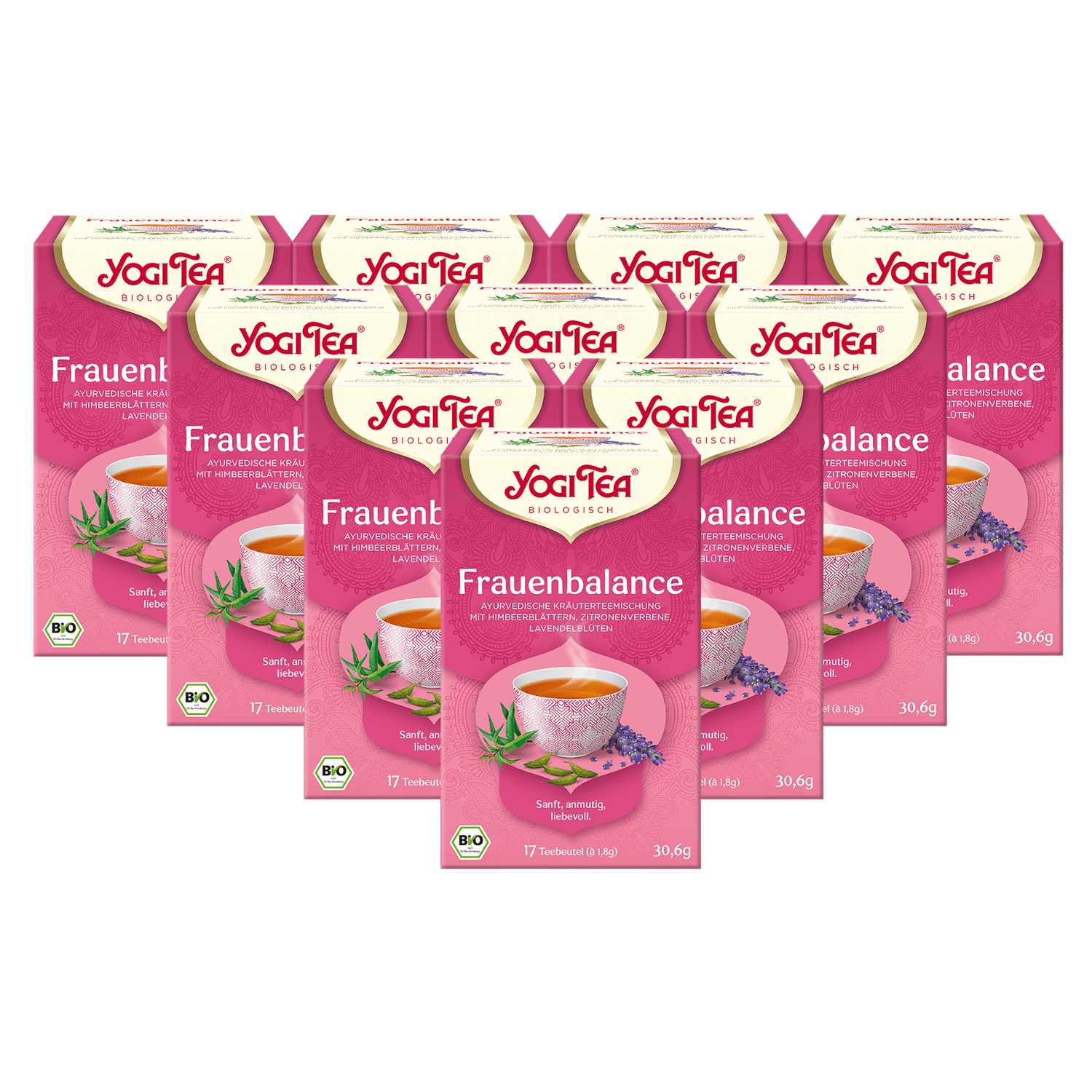 10 x BIO YOGI TEA Frauen Balance | 10 x 30,6g 