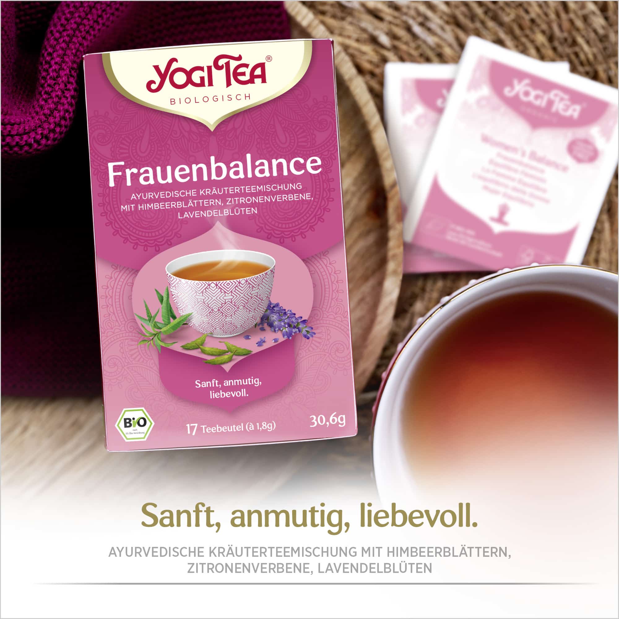 10 x BIO YOGI TEA Frauen Balance | 10 x 30,6g 