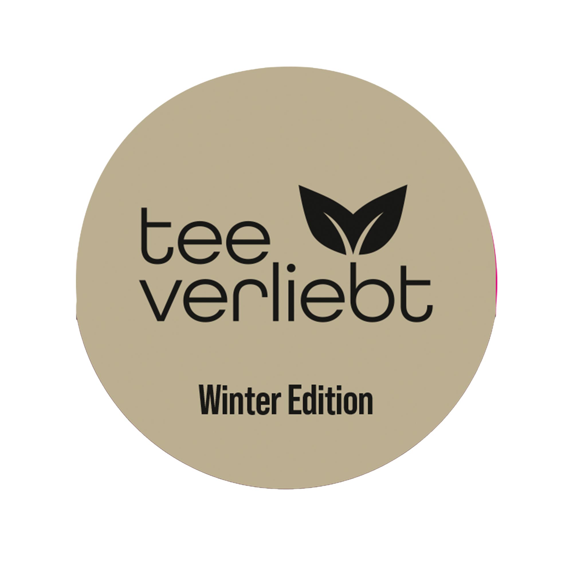 Süßer Apfel-Zimt Geschenkdose | 80g Rooibostee - Winter Edition