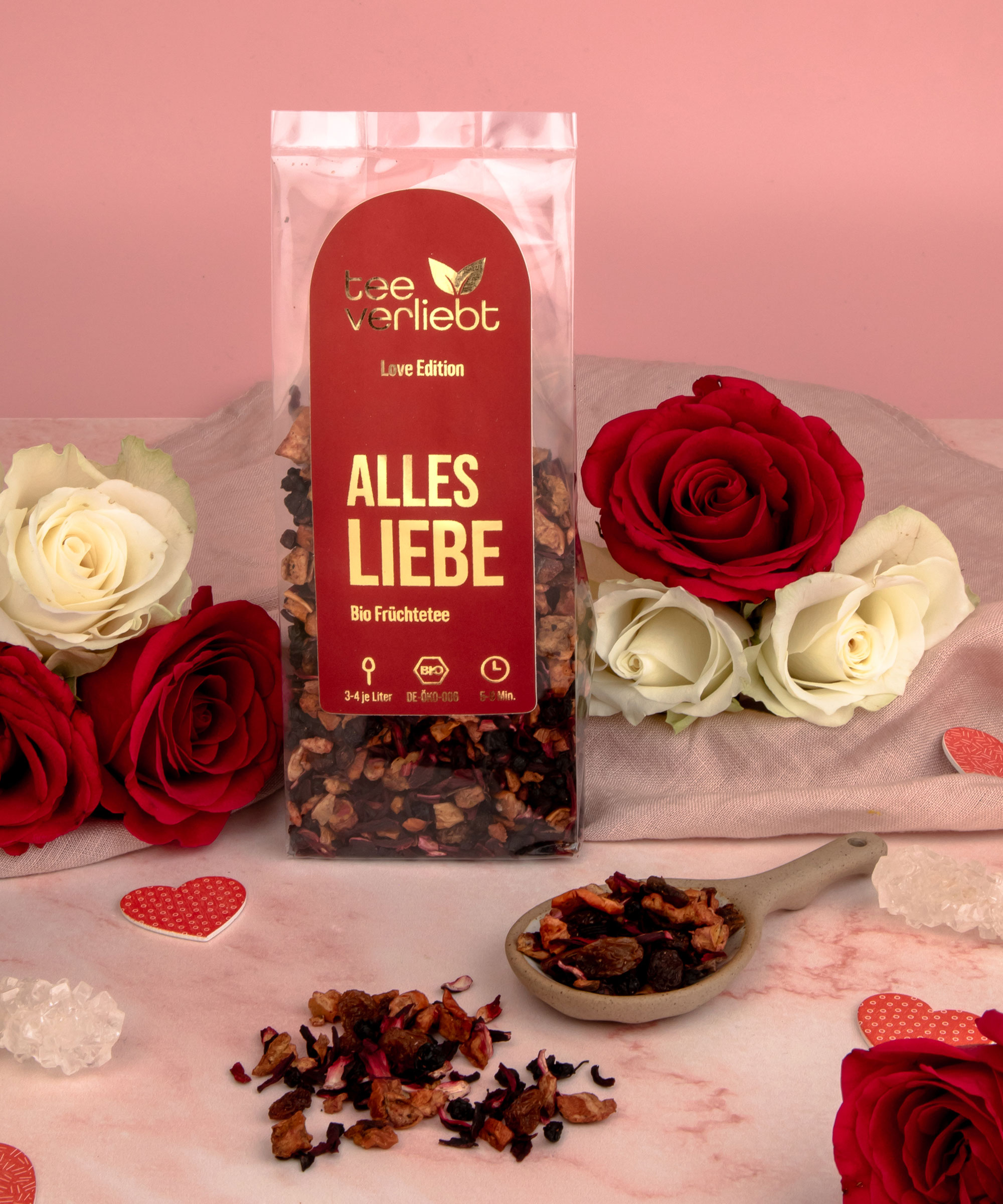 Alles Liebe | 100g Bio Früchtetee - Love Edition